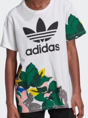 NWT Adidas Her Studio London BF Logo Tee XS